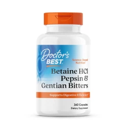 Doctor's Best - Betaine HCl 650 mg - 120 kapsułek
